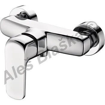 Vodovodní baterie BELAGGIO - Itálie | PORTO PO4245 páková nástěnná sprchová vodovodní baterie - CHROM PO4245
