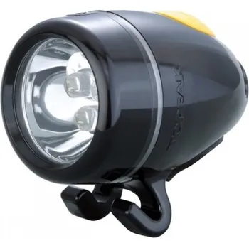 Cyklosvítilna osvětlení přední TOPEAK WhiteLite II černé (osvětlení přední TOPEAK WhiteLite II černé)