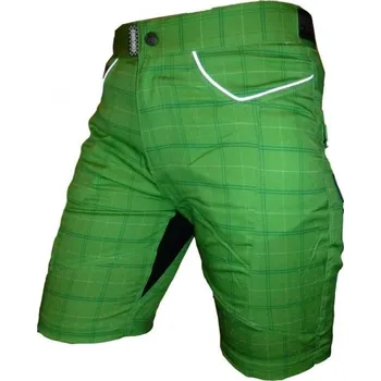 Cyklistické kalhoty kalhoty krátké dámské HAVEN PEARL II zelené s cyklovložkou (kalhoty krátké dámské HAVEN PEARL II zelené s cyklovložkou)