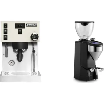 Kávovar Rancilio Silvia PRO X, white + Rocket Espresso SUPER FAUSTO,…