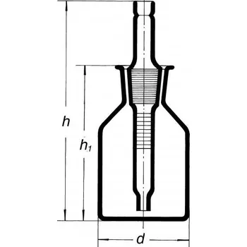 Kojenecká láhev Láhev indikátorová, hnědá, SIMAX, Objem [ml]: 250