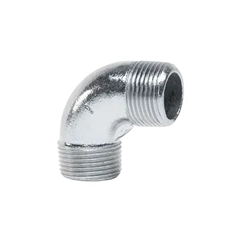 Fitinka GEBO Litinové koleno MM 90° pozink Velikost: 3/8”