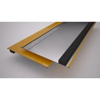 Příslušenství pro plot Alurol 3D 120mm žlutá /RAL 1023/ / bílá