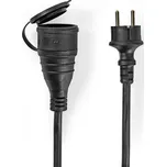 Nedis Prodlužovací Napájecí Kabel | 20 m | H05VV-F 3G1.5 | IP44 | Černá barva