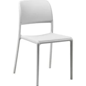 Nardi Bílá plastová zahradní židle Riva