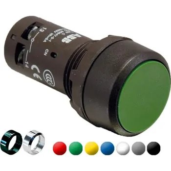 Stykač ABB Tlačítko CP12-10W-10 bílé 1SFA619120R1015