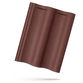 Střešní krytina Bramac Max 7° P5 taška základní červenohnědá