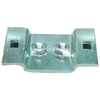 Stavební profil Držák transparentu příložka k pásovině 115024