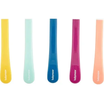 Stolování Babymoov Spoons Multicolor lžička 8m+ Multicolor 5 ks
