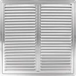 Mřížka větrací nerezová – ktytka NVMK 300×300