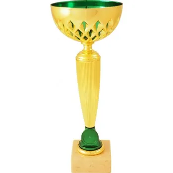 Pohár PE270 Barva: zlato, Výška: 30,0 cm, Průměr kalichu: 12 cm