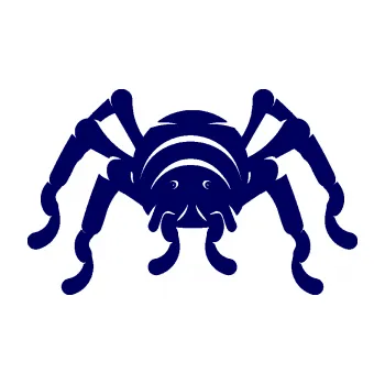 Samolepící dekorace SAMOLEPKA Pavouk 018 (23 - tmavě modrá) NA AUTO, NÁLEPKA, FÓLIE, POLEP, TUNING, VLASTNÍ TEXT, TISK, AUTOSAMOLEPKY.cz, POLEPY, OBRÁZEK, LOGO, SAMOLEPKY