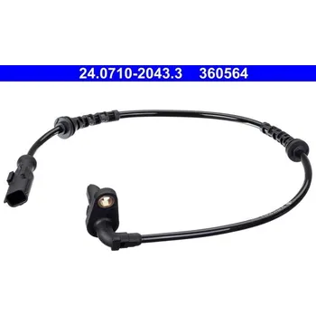 Přislušenství brzdového systému Snímač, počet otáček kol ATE 24.0710-2043.3