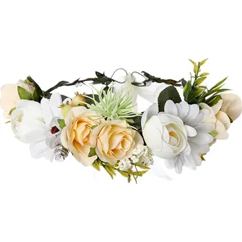 Ozdoba do vlasů B-TOP Romantický květinový věneček do vlasů ROSES