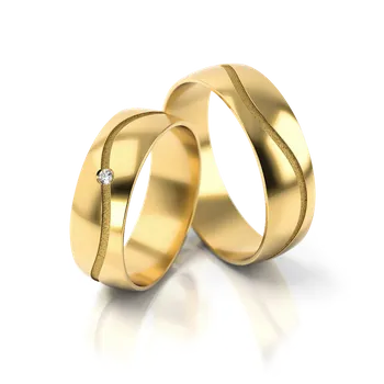 Prsten Snubní prsteny NR286 Typ kamene: Briliant