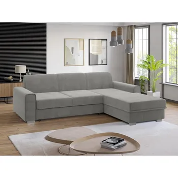 Obývací stěna FALCO Sedací souprava Lubor P světlě šedá