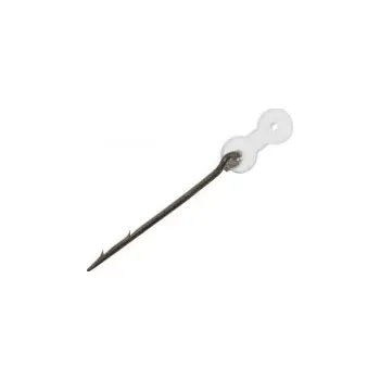 DELPHIN - Nástrahový osten se silikonovým kroužkem 10mm 12ks