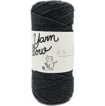 Příze YarnMellow MACRAMÉ ANGEL 3 šedá
