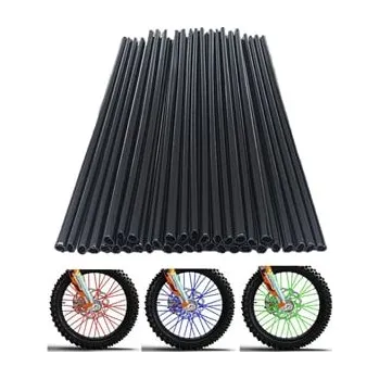 Cyklistické návleky Návleky na dráty pitbike černá