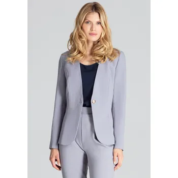 Dámské sako Basic sako M678 Gray Velikost: S