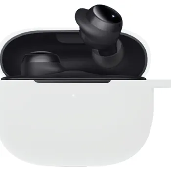 Příslušenství pro sluchátka Silikonové ochranné pouzdro pro Xiaomi Redmi Buds 3 - bílé