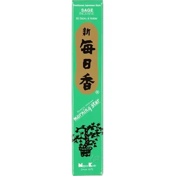 Čajovna Nippon Kodo Morning Star Sage japonské vonné tyčinky 50 ks