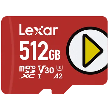 Paměťová karta Lexar PLAY microSDXC UHS-I R205 512GB