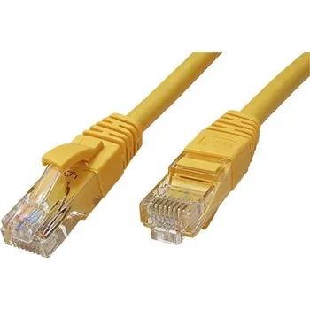 Síťový kabel Lindy UTP patchkabel kat. 6, 10m, žlutý (48067) - 21.43.1592