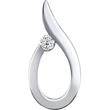 Šperk Stříbrný přívěsek kapka Nemesis s Brilliance Zirconia QRE001P