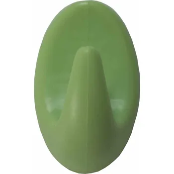 Věšák Eprodoma Háček samolepící ovál Liliput barva sv. zelená,v balení 10ks