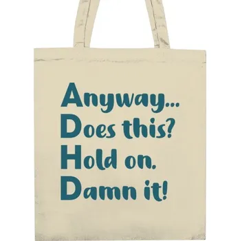 Nákupní taška unisex s potiskem ADHD