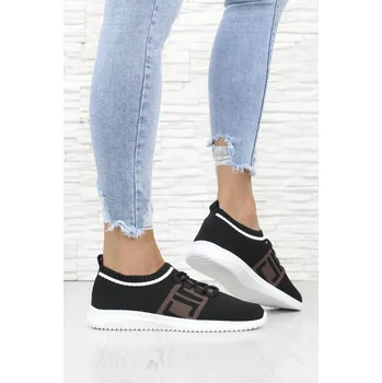 Dámské tenisky N/M Černé ponožkové tenisky MDB-16B Velikost: 38