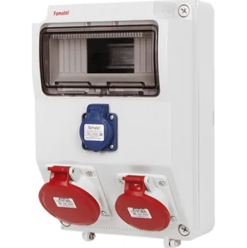 Rozvaděč FAMATEL Skříň ZSF10101000.V /3958 zásuvková IP44 v1000