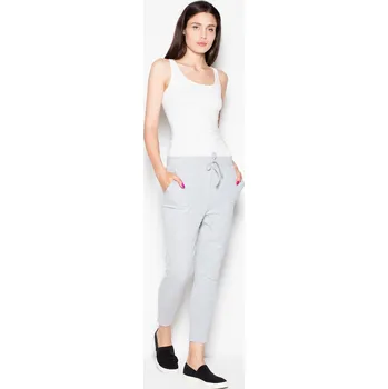 Šedé komfortní tepláky VT048 Grey Velikost: M