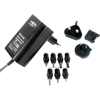 Ansmann 5311123 zásuvkový napájecí adaptér, nastavitelný, 3 V/DC, 4.5 V/DC, 5 V/DC, 6 V/DC, 7.5 V/DC, 9 V/DC, 12 V/DC, 1500 mA, 18 W