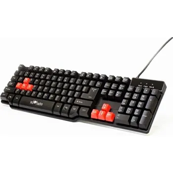 Klávesnice Red Fighter herní klávesnice K1 - 3 barvy podsvícení - US