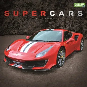 Kalendář Supercars Square Wall Calendar 2023 -