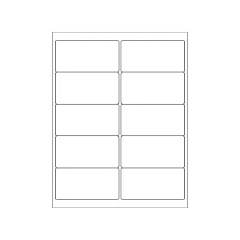 Speciální papír Samolepicí etikety 105 x 57 mm, 10 etiket, A4, 100 listů