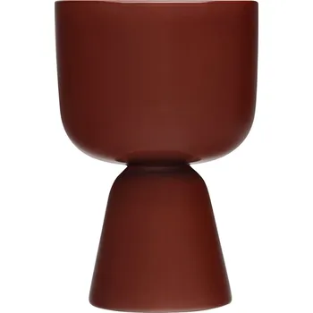 Květináč Iittala Květináč Nappula S, hnědý
