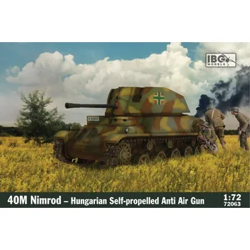 Plastikový model 1/72 40M Nimrod - Hungarian Self-propelled AA Gun