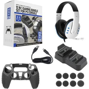 Herní konzole Sada herního příslušenství 12v1 pro PS5