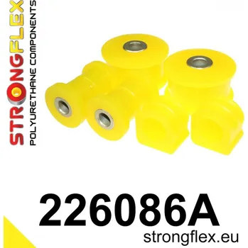 Silentblok nápravy Sada silentbloků přední nápravy SPORT 226086A VW Golf IV R32