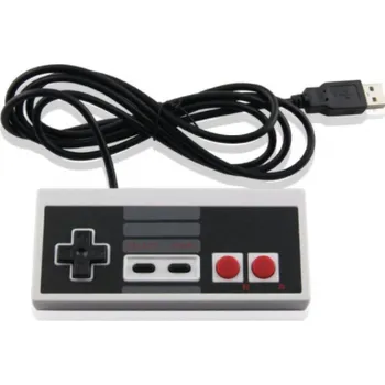 USB NES PC Ovladač - bílý
