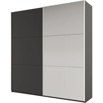 Šatní skříň Šatní skříň Rodos Barva korpusu: Grafitová, Rozměry: 225 cm