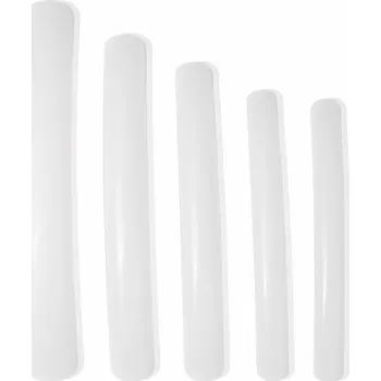 Přípravek na nehty Extra dlouhé umělé tipy na nehty - hranaté mléčné - 10 ks