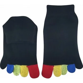 Pánské ponožky PRSTAN barevné prstové ponožky Boma - vzor 12 (Boma ponožky Prstové Prstan 12)