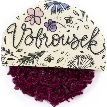 Potravinová fólie VOBROUSEK - voskovaný ubrousek 27x27 cm Barevné provedení: Barevné