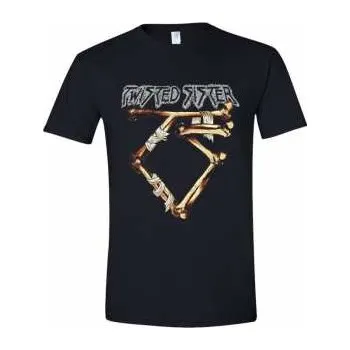 Merch Twisted Sister: Tričko Bone Logo Twisted Sister L 2020