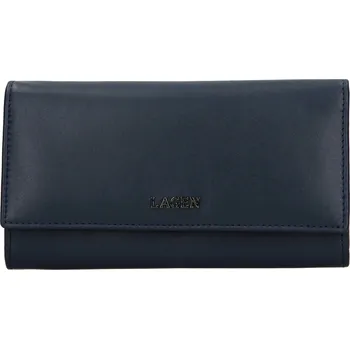 Peněženka Dámská kožená peněženka Lagen Carlass - tmavě modrá