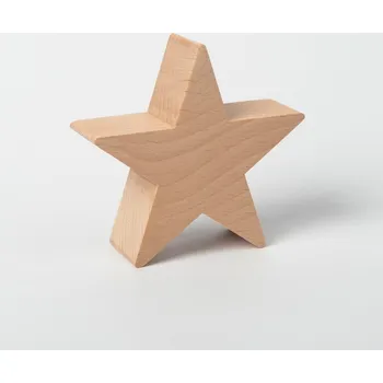 Vánoční dekorace Dřevěná hvězda na dekorativní vánoční stromek Spira Large ID_1386211
